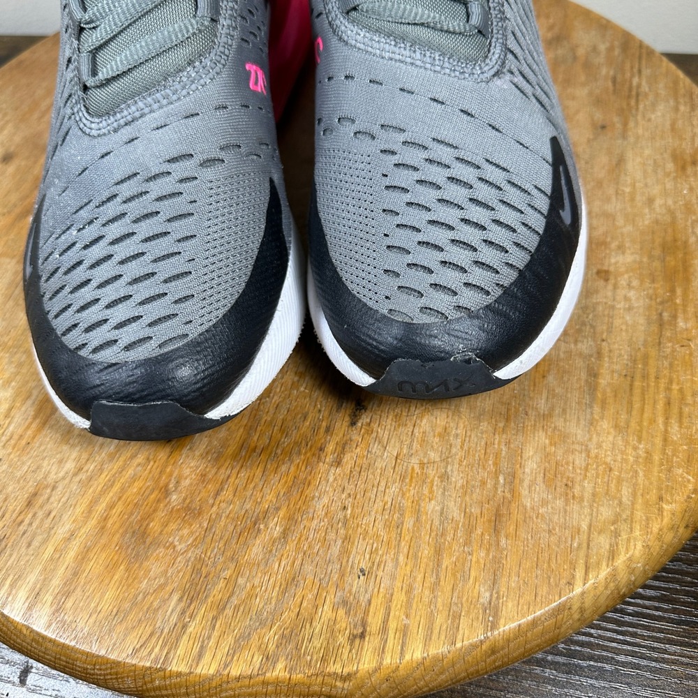Nike Air Max 270 Running Shoes Gray Pink Womens Size 7.5 Sneakers 943345-031 - Picture 8 of 9